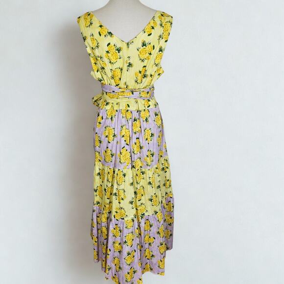 Rachel Antonoff Sandy Floral Print Dress - Picture 7 of 11